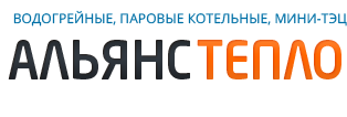Текст логотипа «АльянсТепло»